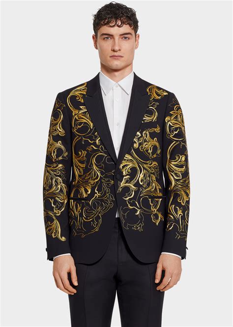 versace abito suit|versace suits price.